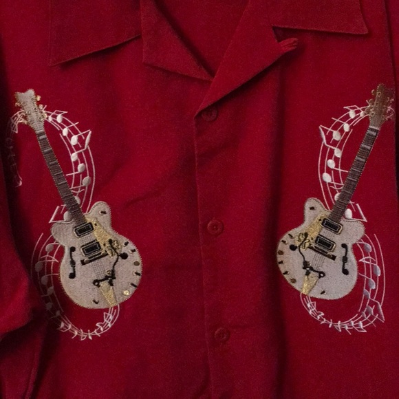 Vintage rockabilly shirt - Picture 2 of 3